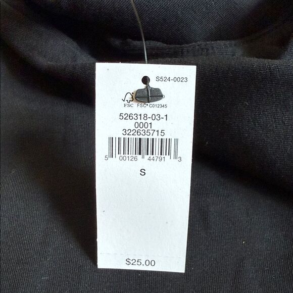 NWT Banana Republic Women's Black Blouse - Picture 5 of 5